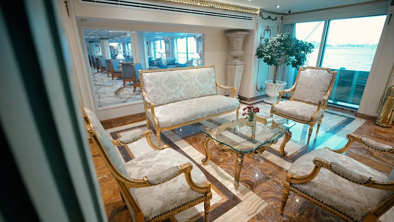 Lobby of the Sonesta St. George I Nile Cruise Ship Nile cruise